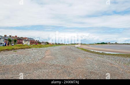 Skerries, Irland- Blick auf den Strand in der Stadt Skerries, Grafschaft Dublin, Irland Stockfoto