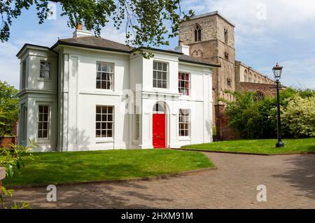 Church of St Peter Pfarrkirche von Barton upon Humber, North Lincolnshire, England, Großbritannien Stockfoto