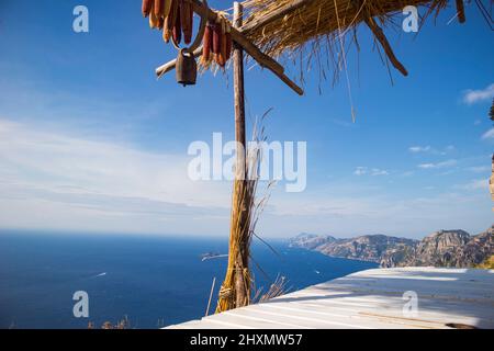 Il Sentiero degli Dei, Italien Stockfoto