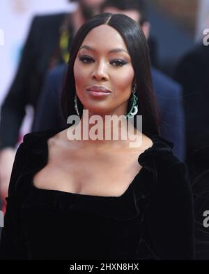 London, Großbritannien. 13. März 2022. Das britische Model Naomi Campbell nimmt am Sonntag, den 13. März 2022, an den EE British Academy Film Awards in der Royal Albert Hall, London, Teil. Foto von Rune Hellestad/UPI Credit: UPI/Alamy Live News Stockfoto