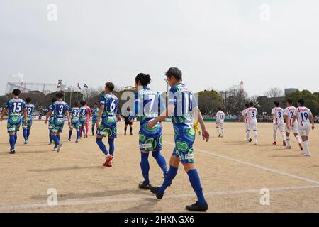 Kazuyoshi Miura (), 13. MÄRZ 2022 - Japan Football League 2022 Spiel zwischen Suzuka Point Getters 2-0 Reinmeer Aomori im Yokkaichi Central Ryokuchi Park, Mie, Japan. (Foto vonSportsPressJP/AFLO) Stockfoto