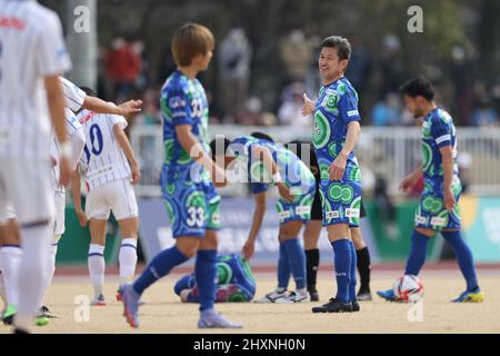 Kazuyoshi Miura (), 13. MÄRZ 2022 - Japan Football League 2022 Spiel zwischen Suzuka Point Getters 2-0 Reinmeer Aomori im Yokkaichi Central Ryokuchi Park, Mie, Japan. (Foto vonSportsPressJP/AFLO) Stockfoto
