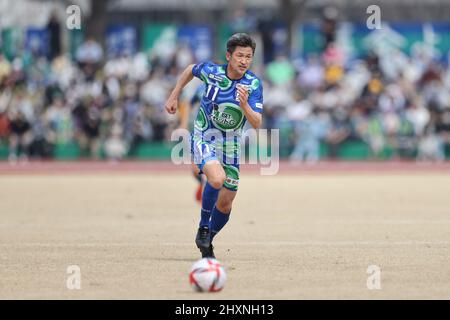 Kazuyoshi Miura (), 13. MÄRZ 2022 - Japan Football League 2022 Spiel zwischen Suzuka Point Getters 2-0 Reinmeer Aomori im Yokkaichi Central Ryokuchi Park, Mie, Japan. (Foto vonSportsPressJP/AFLO) Stockfoto