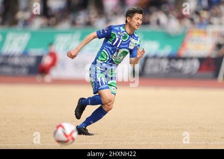 Kazuyoshi Miura (), 13. MÄRZ 2022 - Japan Football League 2022 Spiel zwischen Suzuka Point Getters 2-0 Reinmeer Aomori im Yokkaichi Central Ryokuchi Park, Mie, Japan. (Foto vonSportsPressJP/AFLO) Stockfoto