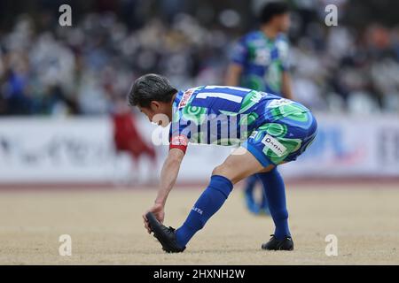 Kazuyoshi Miura (), 13. MÄRZ 2022 - Japan Football League 2022 Spiel zwischen Suzuka Point Getters 2-0 Reinmeer Aomori im Yokkaichi Central Ryokuchi Park, Mie, Japan. (Foto vonSportsPressJP/AFLO) Stockfoto