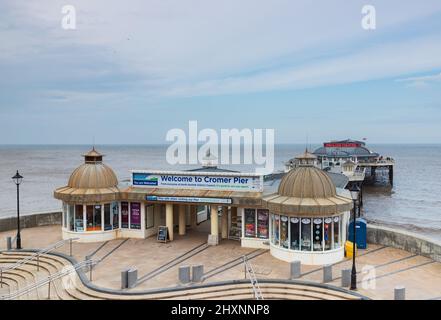 Cromer Pier, North Norfolk, Großbritannien Stockfoto