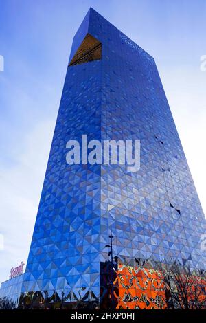 Scandic Victoria Hotel vom Architekten Gert Wingårdh in Kista, Stockholm, Schweden. Stockfoto