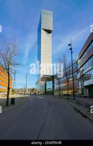 Scandic Victoria Hotel und Kista Messehalle, Stockholm, Schweden. Stockfoto