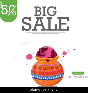 50 % Rabatt. Big Sale Werbung Banner Design Hintergründe. Stock Vektor