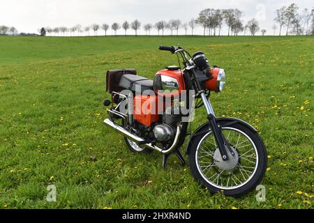 MZ TS 150 Stockfoto
