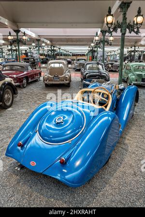 Frankreich, Mulhouse, Bas Rhin, La Cité de l'Automobile, das Museum. Stockfoto