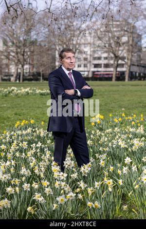 Andy Croft CEO von St James's Place, England, Großbritannien Stockfoto