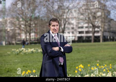 Andy Croft CEO von St James's Place, England, Großbritannien Stockfoto