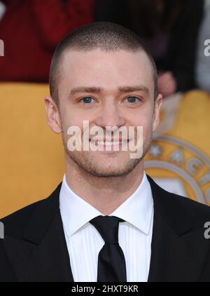 Justin Timberlake bei den Annual Screen Actors Guild (sag) Awards 17. im Shrine Exposition Center in Los Angeles, CA, USA Stockfoto