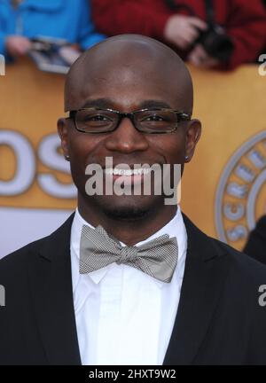 Taye Diggs bei den Annual Screen Actors Guild (sag) Awards 17. im Shrine Exposition Center in Los Angeles, CA, USA Stockfoto