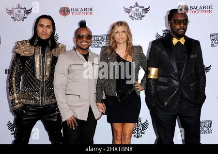 Black Eyed Peas während des jährlichen Black Eyed Peas Peapod Benefizkonzerts 7. in der Music Box, Los Angeles Stockfoto