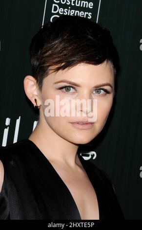 Ginnifer Goodwin während der jährlichen Costume Designers Guild Awards 13. im Beverly Hilton, Kalifornien Stockfoto
