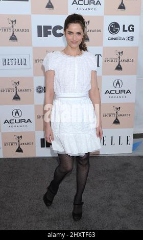 Amanda Peet bei den Film Independent Spirit Awards 26. in Santa Monica, Kalifornien, am 26. Februar 2011. Stockfoto