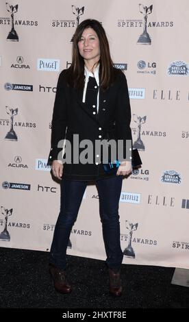 Catherine Keener bei den Film Independent Spirit Awards 26. in Santa Monica, Kalifornien, am 26. Februar 2011 Stockfoto