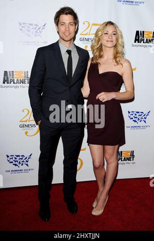 Yvonne Strahovski während der 25. Anniversary Genesis Awards im Hyatt Regency Century Plaza, Kalifornien Stockfoto