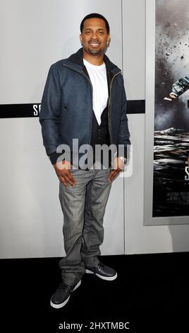 Mike Epps während der Premiere von „Source Code“ in Los Angeles in den ArcLight Cinemas, Hollywood, Kalifornien Stockfoto