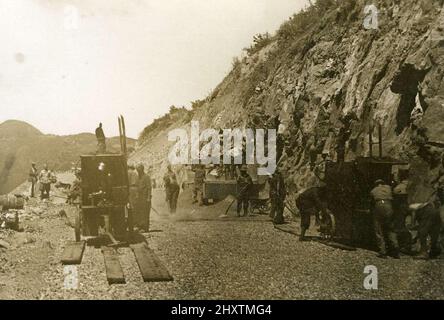 Afrika – Guerra dEtiopia (1935-1936) Stockfoto