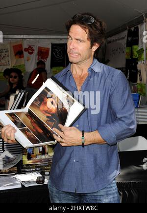 Shawn Christian nimmt am Los Angeles Times Festival of Books 2011 Teil, das im USC in Los Angeles, USA, stattfand. Stockfoto