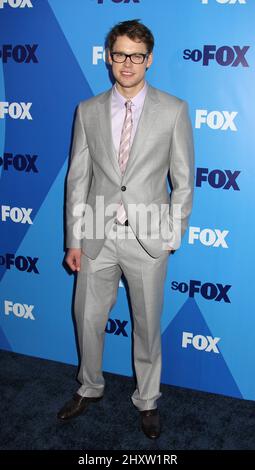 Chord Overstreet besucht die Fox Programming Presentation Post Party 2011 auf der Wollman Rink im Central Park am 16. Mai 2011 in New York City. Stockfoto