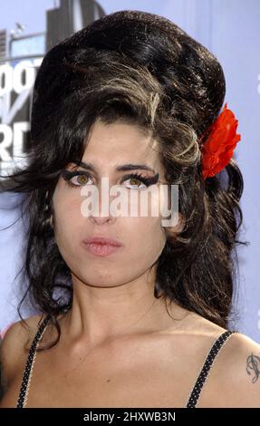 Datei Foto : 3. Juni 2007 Universal City, Ca. Amy Winehouse bei den MTV Movie Awards 2007 im Gibson Amphitheatre der Universal Studios Stockfoto