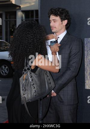 James Franco kommt bei der Los Angeles Premiere von „Rise of the Planet of the Apes“ am 28. Juli 2011 in Hollywood im Grauman's Chinese Theatre an. Stockfoto