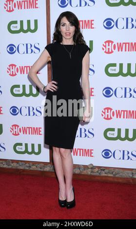 Whitney Cummings während der CBS, der CW und Showtime TCA Party in der Pagode, Kalifornien Stockfoto