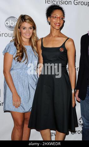 Carla Hall, Daphne Oz während der ABC Summer 2011 TCA Show im Hilton Hotel, Beverly Hills, Kalifornien Stockfoto