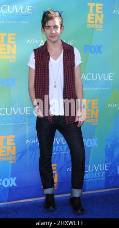 Kevin McHale während der Teen Choice Awards 2011 im Gibson Amphitheatre, Kalifornien Stockfoto