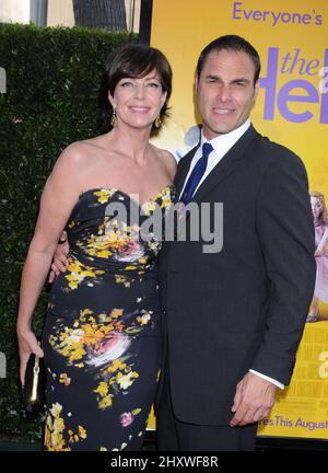 Allison Janney bei der Weltpremiere von „The Help“ im Samuel Goldwyn Theatre am 9. August 2011 in Beverly Hills, Kalifornien. Stockfoto