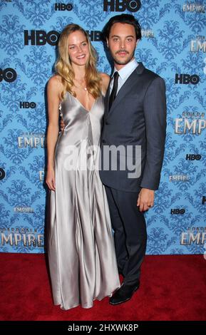 Jack Huston bei der New Yorker Premiere von „Boardwalk Empire“ im Ziegfeld Theatre in New York City, NY Stockfoto