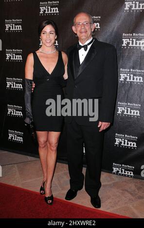 Christopher Lloyd beim Kirk Douglas Award for Excellence in Film zu Ehren von Michael Douglas 2011 im Biltmore Four Seasons Hotel in Santa Barbara, CA. Stockfoto