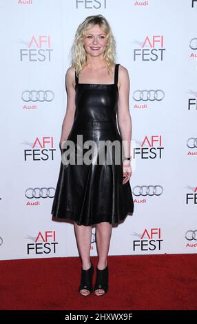 Kirsten Dunst beim Los Angeles Times Young Hollywood Panel präsentiert vom AFI Fest 2011, das im Grauman's Chinese Theatre in Hollywood, Los Angeles, CA, USA, stattfand Stockfoto