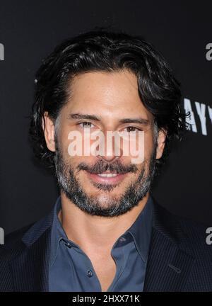 Joe Manganiello während der Premiere von „haywire“ in Los Angeles, präsentiert von Relativity Media und Playboy, die im DGA Theatre stattfand Stockfoto