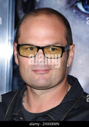 Chris Bauer bei der Weltpremiere von „The Grey“ im Regency Cinemas, Los Angeles Stockfoto