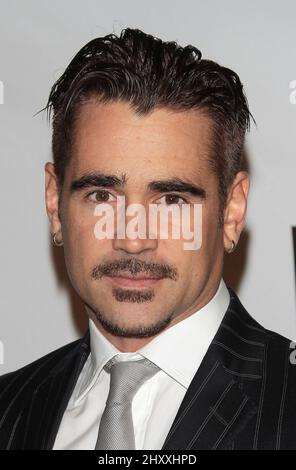 Colin Farrell während der Oscar Wilde Pre Academy Awards Veranstaltung im Bad Robot Studio in Santa Monica, Kalifornien. Stockfoto