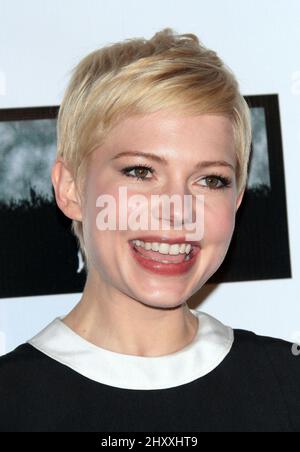 Michelle Williams während der Oscar Wilde Pre Academy Awards Veranstaltung im Bad Robot Studio in Santa Monica, Kalifornien. Stockfoto