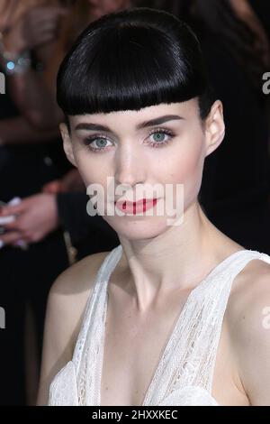 Rooney Mara nimmt an den Annual Academy Awards 84. Teil, die im Hollywood & Highland Center Theatre (ehemals Kodak Theatre) in Los Angeles, USA, verliehen werden. Stockfoto