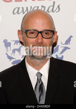 Moby nimmt an den jährlichen Genesis Awards 26. am 24. März 2012 in Los Angeles, USA, Teil. Stockfoto