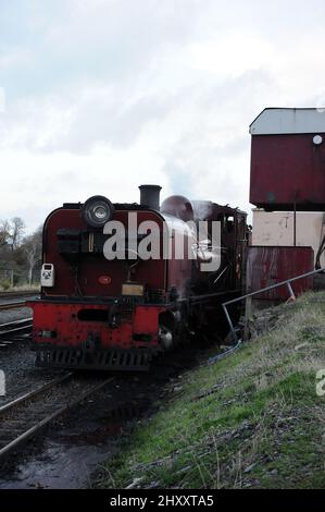 '138' wird in Dinas Hof geschalbt. Stockfoto