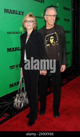 Jane Fonda während der Premiere von „Marley“ in Los Angeles im Arc Light, Kalifornien Stockfoto