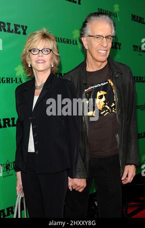 Jane Fonda während der Premiere von „Marley“ in Los Angeles im Arc Light, Kalifornien Stockfoto