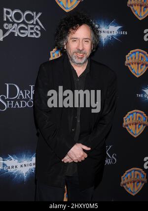 Tim Burton beim Warner Bros. Picture Event auf der CinemaCon 2012, Caesars Palace Hotel and Casino in Las Vegas, NV Stockfoto