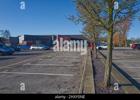 Die Road Chef Motorway Service Station in Chester Stockfoto