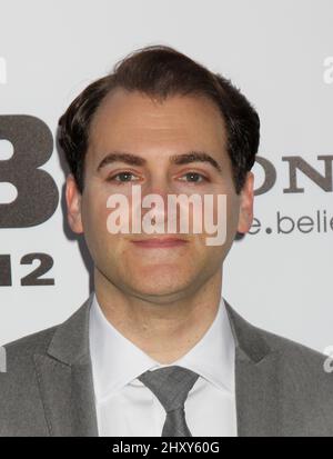 Michael Stuhlbarg kommt bei der Premiere von 'Men in Black 3' am Mittwoch, den 23. Mai 2012 in New York im Ziegfeld Theatre an. Stockfoto