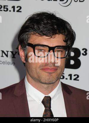 Jemaine Clement kommt zur Premiere von „Men in Black 3“ am Mittwoch, den 23. Mai 2012 in New York im Ziegfeld Theatre an. Stockfoto